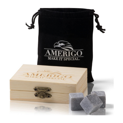 SET DE PIEDRAS ENFRIADORAS DE WHISKY