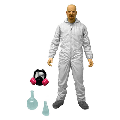 FIGURA DE ACCIÓN WALTER WHITE, TRAJE HAZMAT