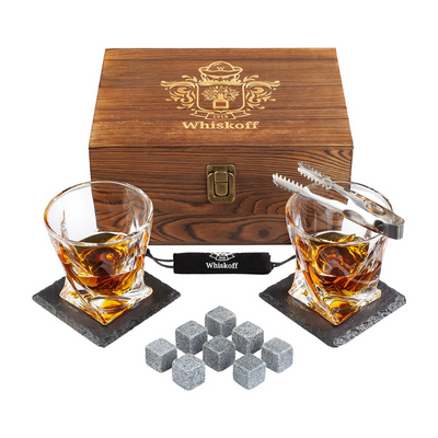 SET DE PIEDRAS ENFRIADORAS PARA WHISKY
